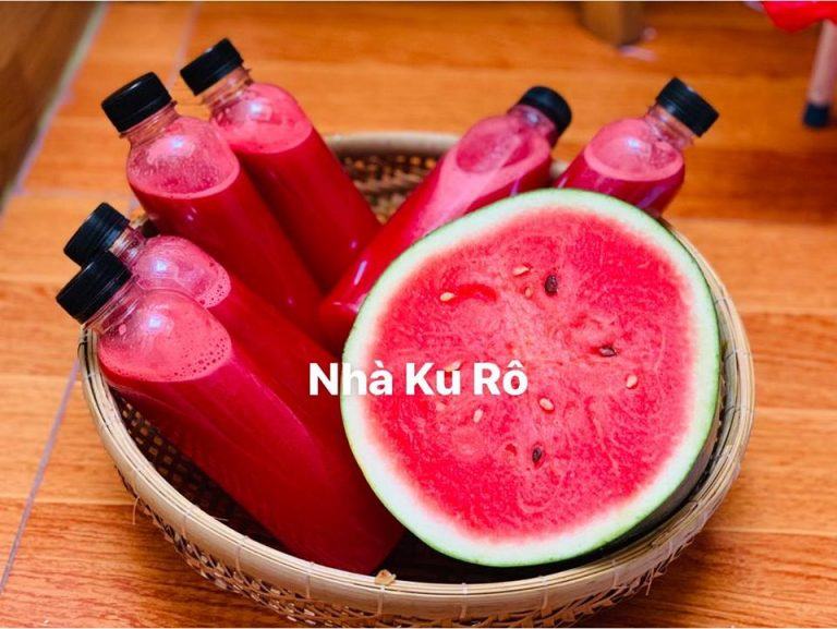 nuoc ep dua hau may ep cham