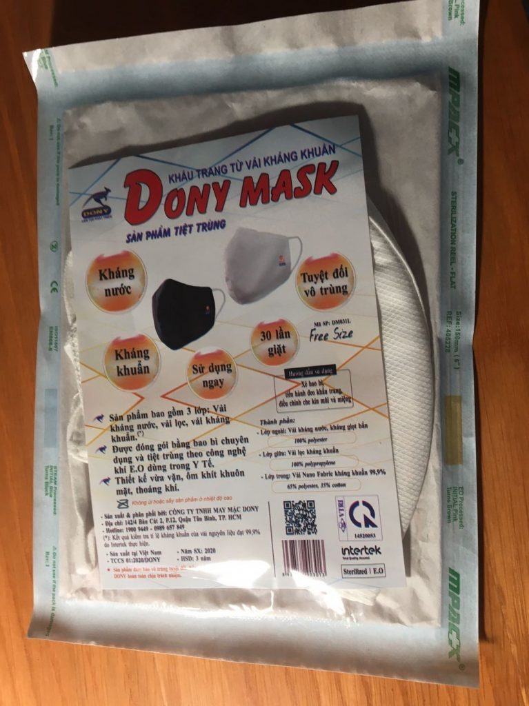 nhung thong tin dony mask