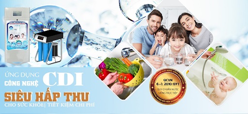 Máy Lọc Nước Công Nghệ Lọc Nước CDI Có Gì Hot?