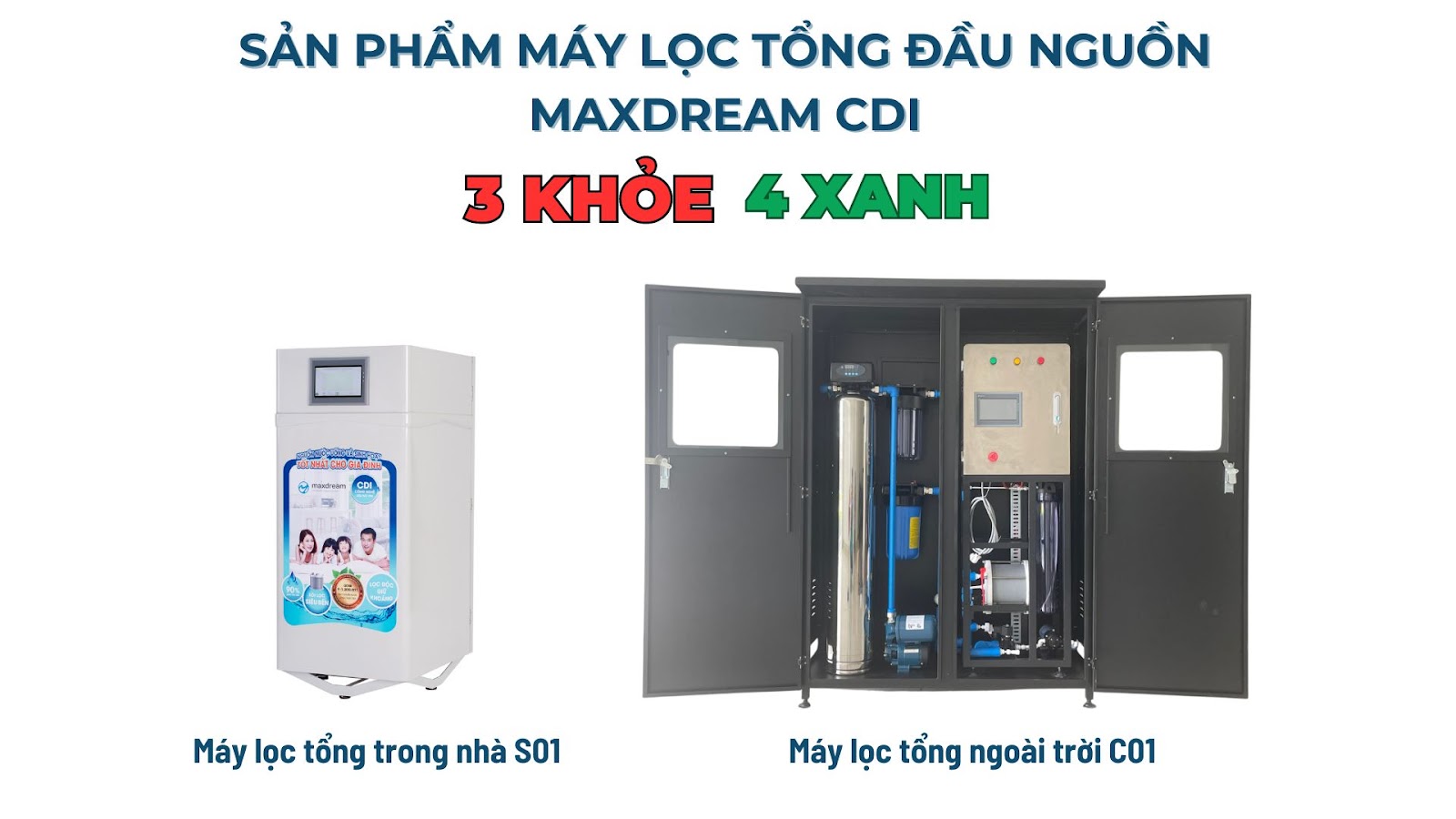 Đánh giá tổng quan về máy lọc nước của Maxdream 10 maxdream 4
