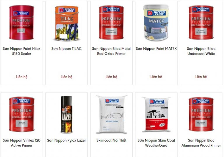 Phân phối sơn nippon chiết khấu cao tại HCM