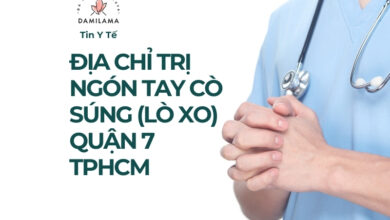 Địa chỉ trị ngón tay cò súng (lò xo) Quận 7 TPHCM