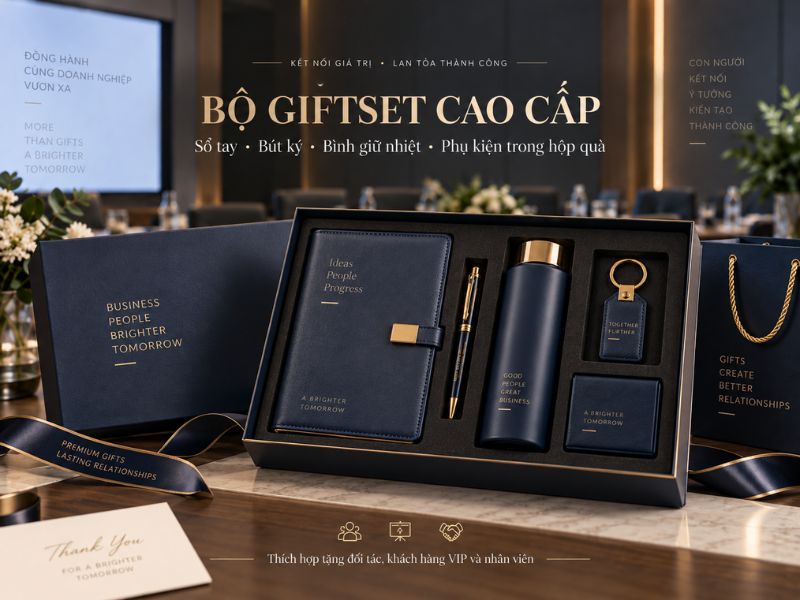 Dịch vụ quà tặng doanh nghiệp Phường Vĩnh Hội 13 bo giftset cao cap